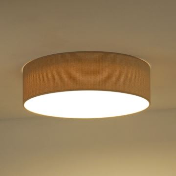 Duolla - LED Mennyezeti lámpa CORTINA LED/26W/230V átm. 30 cm bézs
