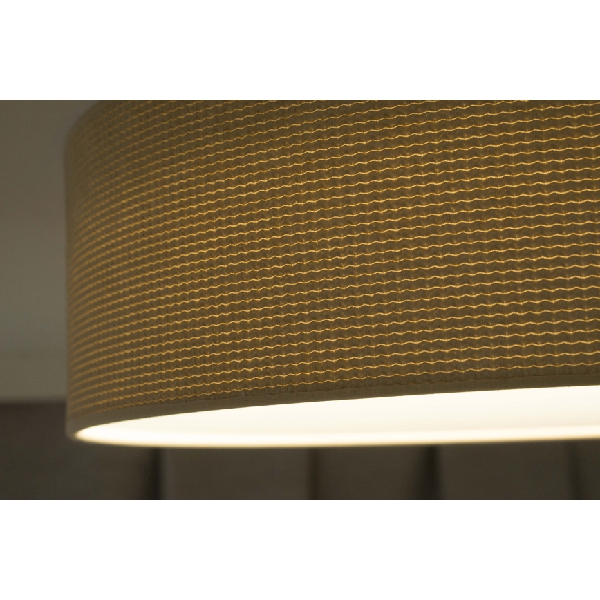 Duolla - LED Mennyezeti lámpa CORTINA LED/26W/230V átm. 30 cm bézs