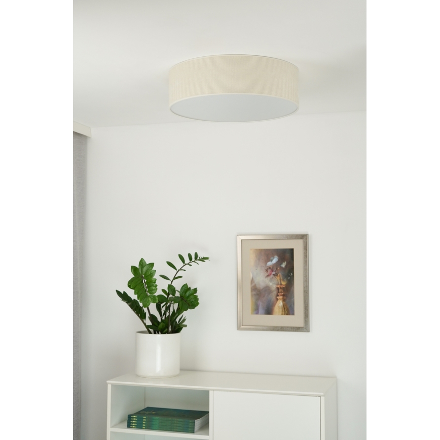 Duolla - LED Mennyezeti lámpa CORTINA LED/26W/230V átm. 30 cm krémes