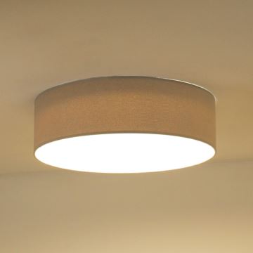 Duolla - LED Mennyezeti lámpa CORTINA LED/26W/230V átm. 30 cm szürke