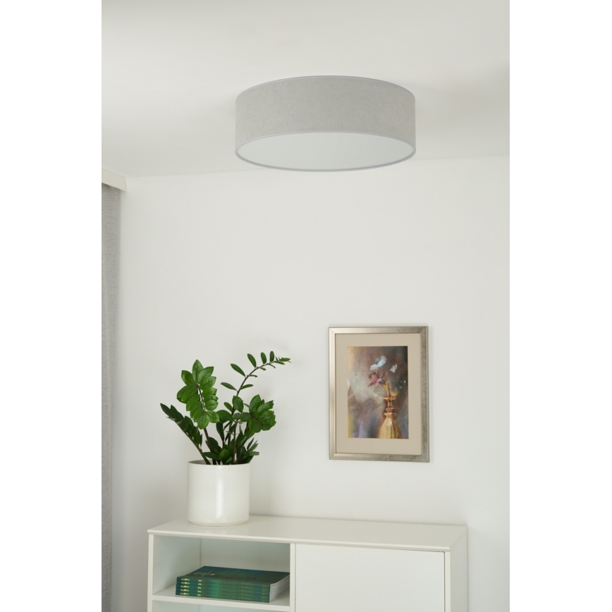 Duolla - LED Mennyezeti lámpa CORTINA LED/26W/230V átm. 30 cm szürke