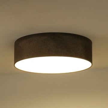 Duolla - LED Mennyezeti lámpa CORTINA LED/26W/230V átm. 45 cm barna