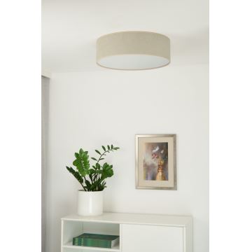 Duolla - LED Mennyezeti lámpa CORTINA LED/26W/230V átm. 45 cm bézs