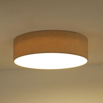 Duolla - LED Mennyezeti lámpa CORTINA LED/26W/230V átm. 45 cm bézs