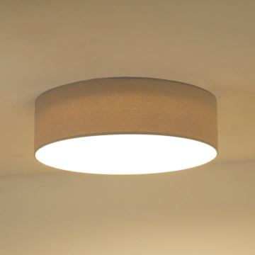 Duolla - LED Mennyezeti lámpa CORTINA LED/26W/230V átm. 45 cm szürke