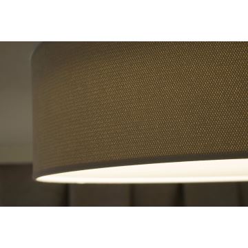 Duolla - LED Mennyezeti lámpa CORTINA LED/26W/230V átm. 45 cm szürke