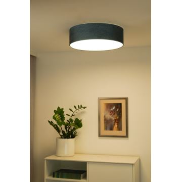 Duolla - LED Mennyezeti lámpa CORTINA LED/26W/230V átm. 45 cm türkiz
