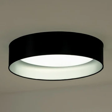Duolla - LED Mennyezeti lámpa ROLLER LED/24W/230V fekete/ezüst