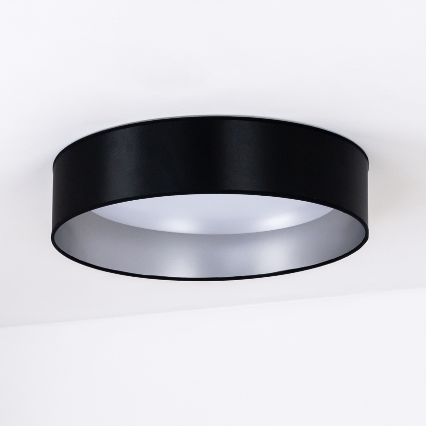 Duolla - LED Mennyezeti lámpa ROLLER LED/24W/230V fekete/ezüst