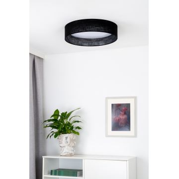 Duolla - LED Mennyezeti lámpa ROLLER LED/24W/230V fekete