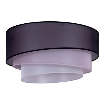 Duolla - Mennyezeti lámpa TRIO 1xE27/15W/230V á. 45 cm fekete/rózsaszín/ezüst