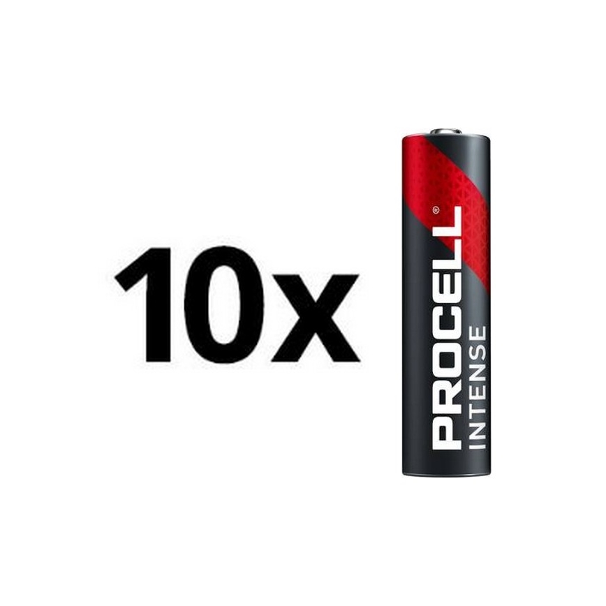 Duracell - 10 db Alkáli elem Procell Intense LR03/AAA 1,5V 1465 mAh