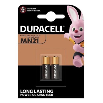 Duracell - 2 db Alkáli elem MN21/A23 12V 50 mAh