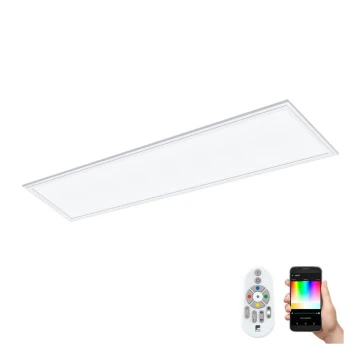 Eglo 32734 - LED RGBW Dimmelhető beépíthető panel SALOBRENA-C LED/34W/230V fehér + távirányítás