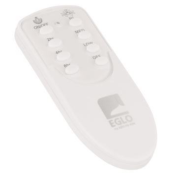 Eglo - LED Dimmelhető mennyezeti ventilátor LED/20W/230V + távirányító fehér