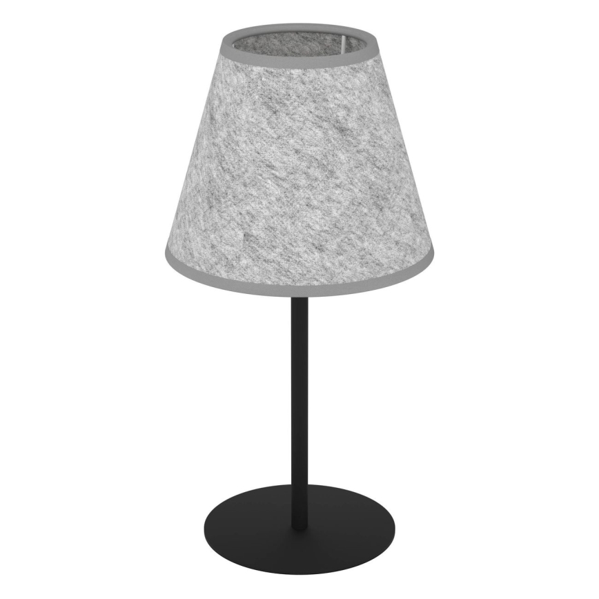 Eglo - Asztali lámpa 1xE27/40W/230V szürke