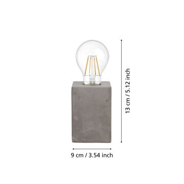 Eglo - Asztali lámpa 1xE27/60W
