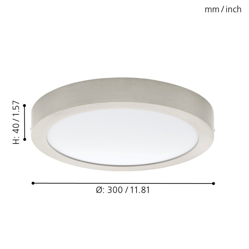 Eglo 78217 - LED Mennyezeti lámpa FUEVA LED/22W/230V