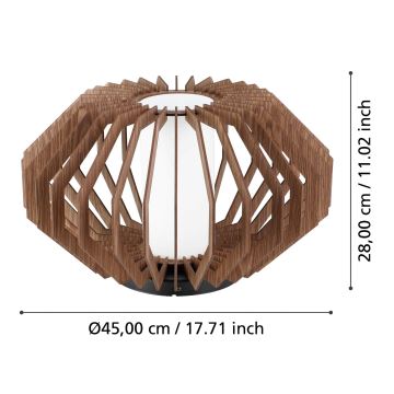 Eglo - Mennyezeti lámpa 1xE27/40W/230V