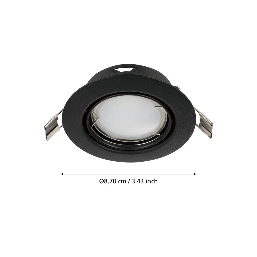 Eglo - LED Beépíthető lámpa 1xGU10/4,6W/230V