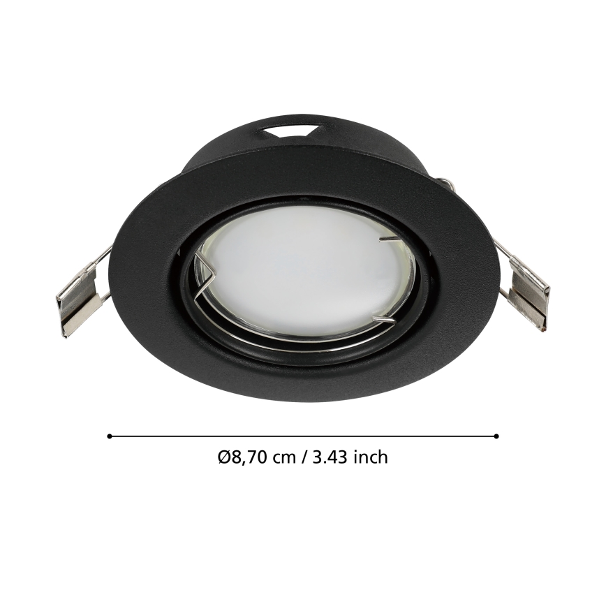 Eglo - KÉSZLET 3x LED Beépíthető lámpa PENETO 1xGU10/4,6W/230V