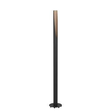 Eglo - LED Állólámpa 1xGU10/4,5W/230V fekete/barna