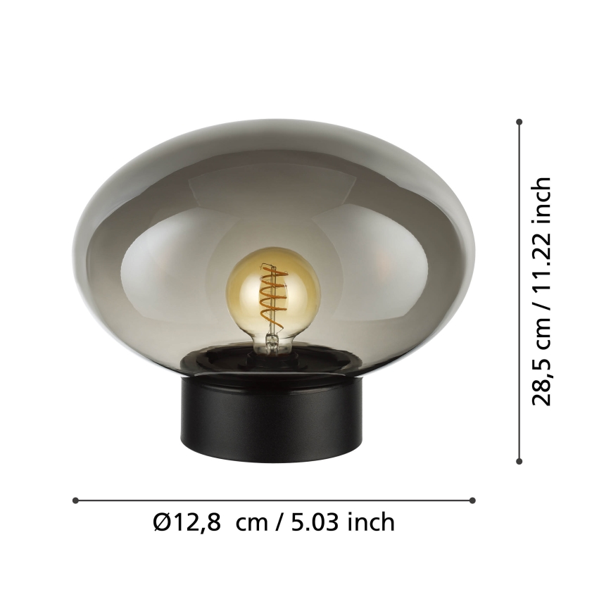 Eglo - Asztali lámpa 1xE27/40W/230V 27 cm