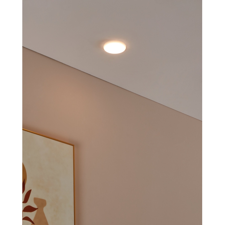 Eglo - LED Fürdőszobai beépíthető lámpa LED/4,5W/230V átm. 7,5 cm IP65
