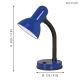 Eglo - Asztali lámpa 1xE27/40W kék