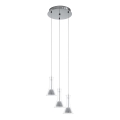 Eglo 93792 - LED függeszték MUSERO 3xLED/5,4W/230V