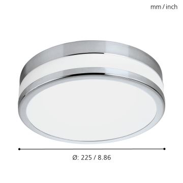 Eglo - LED Fürdőszobai lámpa LED 1xLED/11W/230V