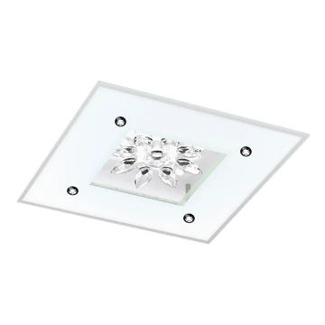 Eglo 96536 - LED Dimmelhető mennyezeti kristály lámpa BENALUA 1 1xLED/18W/230V