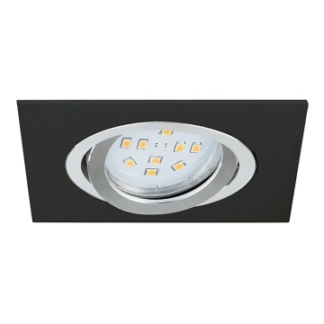 Eglo 96759 - LED Beépíthető lámpa TERNI 1 1xGU10/5W/230V fekete