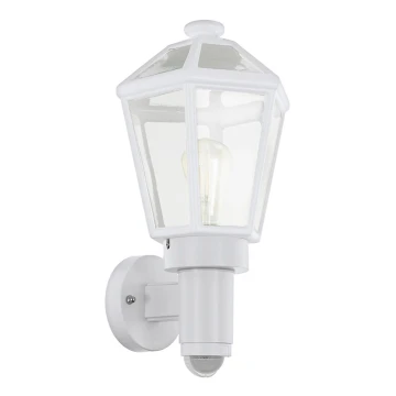 Eglo 97256 - érzékelős kültéri fali lámpa MONSELICE 1xE27/28W/230V