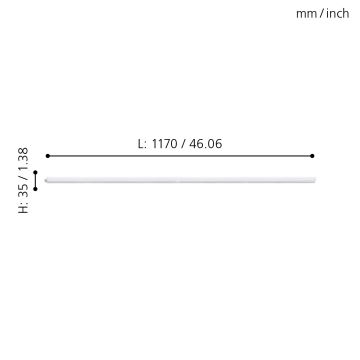 Eglo - LED Pultmegvilágító LED/12W/230V