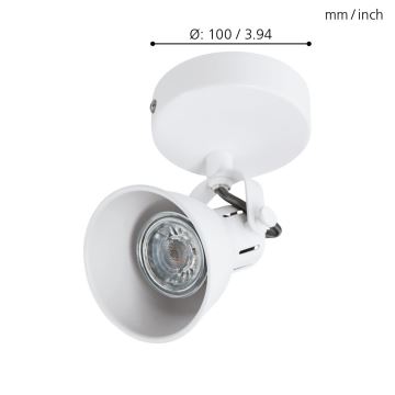 Eglo - LED Fali spotlámpa 1xGU10/3,3W/230V