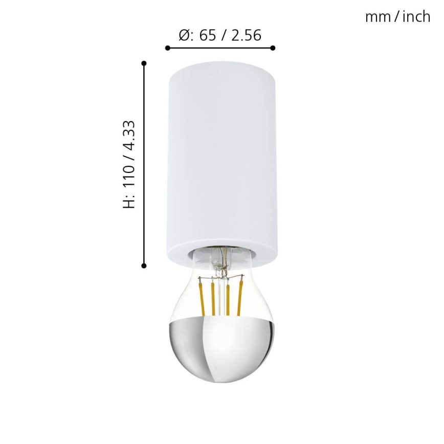 Eglo - Mennyezeti lámpa 1xE27/40W/230V