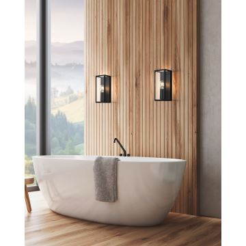 Eglo - Fürdőszobai fali lámpa 1xE27/60W/230V