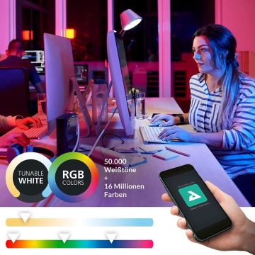 Eglo - LED RGBW Dimmelhető mennyezeti lámpa LED/16W/230V ZigBee