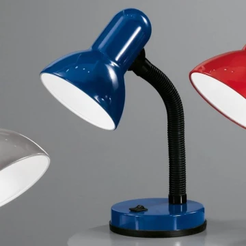 Eglo - Asztali lámpa 1xE27/40W kék