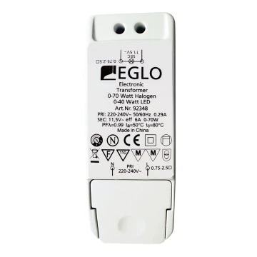 Eglo - Elektromos transzformátor 70W/230V/11,5V AC
