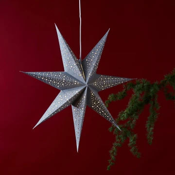 Eglo - Karácsonyi dekoráció csillag ezüst