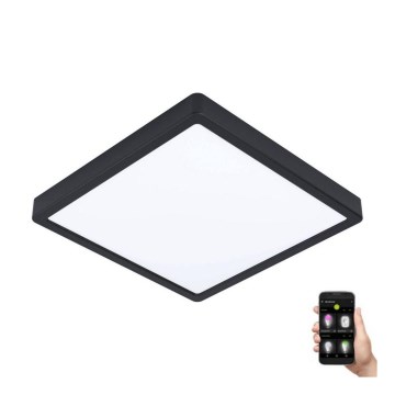 Eglo - LED Dimmelhető fürdőszobai lámpa LED/19,5W/230V 2700-6500K IP44 fekete