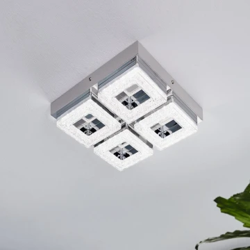 Eglo - LED Kristály mennyezeti lámpa 4xLED/4W/230V