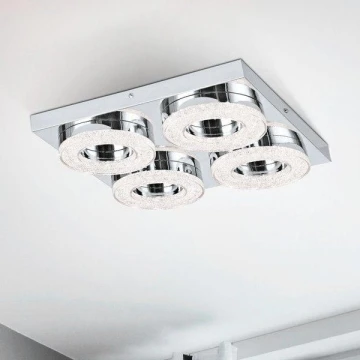 Eglo - LED Kristály mennyezeti lámpa 4xLED/4W/230V