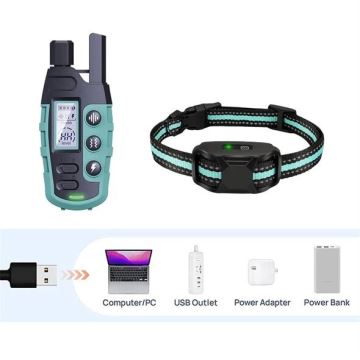 Elektromos kutyakiképző nyakörv 52cm 600m 3,7V IP67