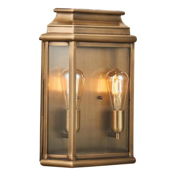 Elstead - Kültéri fali lámpa ST MARTINS 2xE27/60W/230V IP44 réz
