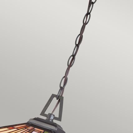 Elstead - Tiffany STEPHEN láncos csillár 3xE27/60W/230V