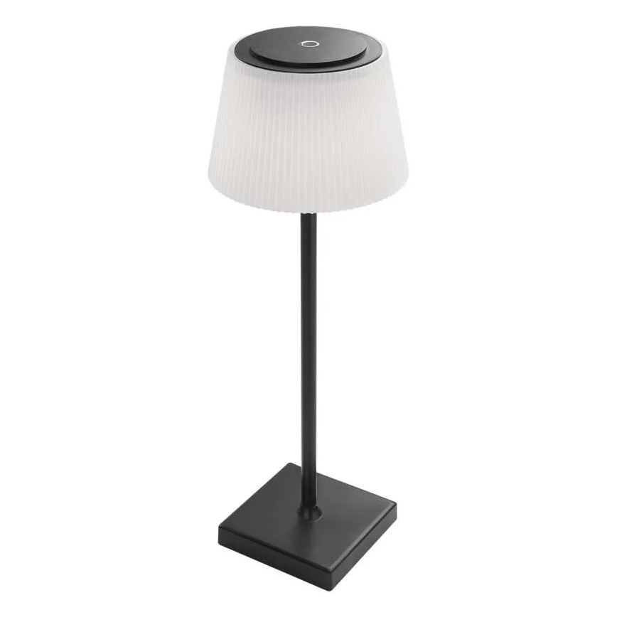 LED Dimmelhető újratölthető lámpa KATIE LED/4W/10V 1800mAh IP44 CRI 90 fekete