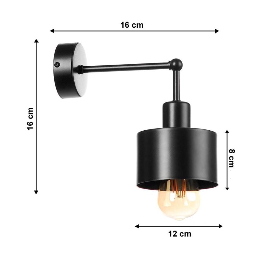 Fali lámpa BODO 1xE27/60W/230V